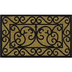 JVL Non-Slip Black, Brown 45x75cm