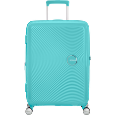 American Tourister SoundBox Spinner Expandable 67cm - Poolside Blue