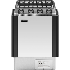 Saunas Uniprodo Estufa para sauna 6 kW de 30 a 110 C cubierta de acero inoxidable