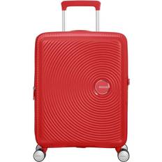 American Tourister Soundbox Spinner Expandable 55cm - Coral Red