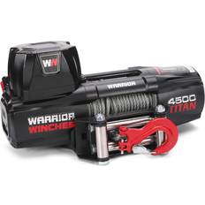 Warrior Winches Titan 4500 Elektrisk Vinsch Stålvajer 24V
