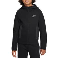 Barnkläder Nike Older Kid's Sportswear Tech Fleece Full-Zip Hoodie - Black (FD3285-010)