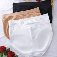 Plus size ladies clothes Shein 3pcs Set Seamless Plus Size Women's Panties