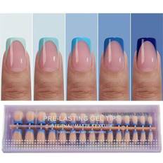 Shein French Tip Press On Nails - Blue