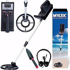 Metal Detectors Mylek Metal Detector Kit Height Adjustable With Waterproof Search Coil Lightweight With Headphones And Shovel