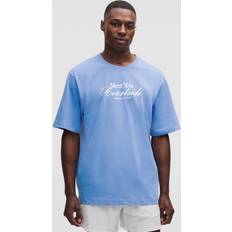 Lululemon Herr T-shirts Lululemon T-Shirt Aus Schwerem Baumwolljersey Tennisclub Für Männer - Größe S