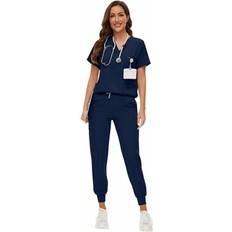 Work Clothing Sets on sale Shein Surgical Uniforms Woman Scrub Set - Nurse