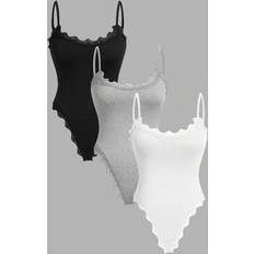 Multicoloured Shapewear & Under Garments Shein Women's Casual Sleeveless Bodysuits - Multicolor