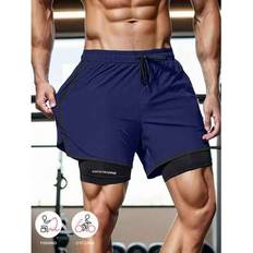 Sports shorts Shein One Piece Solid Color Sports Shorts - Spring/Summer