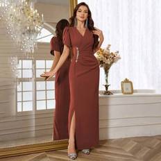 Shein Women Elegant Formal Evening Dress - Wedding Guest