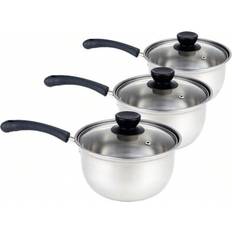 Cookware Shein Stainless Steel Of Pans 16cm 18cm 20cm Cookware Set