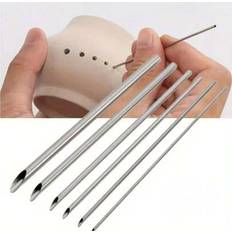 Shein 6pcs Set Of Stainless Steel Hole Puncher