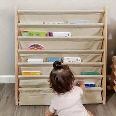 Bookcases Kid's Room on sale Shein Children Freestanding Wooden Storage Shelf 1pc