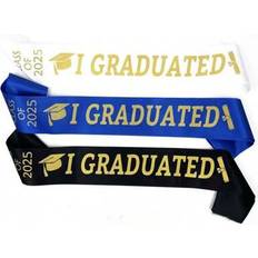 Blue Photo Props, Party Hats & Sashes Shein Class Of 2025 I Graduated Sash