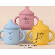 Shein Baby Personalized Silicone Sippy Cup