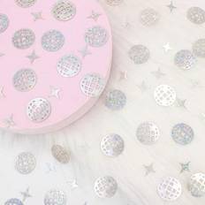 Garlands & Confetti on sale Shein Disco Ball Confetti 120pcs Colorful Paper Sequins