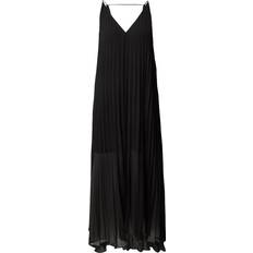 Chiffon - Lange kjoler & Other Stories Kjole Sort Plisseret/Sort