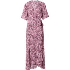 & Other Stories Dresses & Other Stories Midaxi Mini Abstract Print Wrap Dress Multi