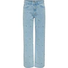 Wide fit jeans Only Onljuicy Høj Talje Wide Leg Fit Jeans