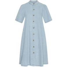 Msch Copenhagen jolene Elena 2/4 Shirt Dress - Blå