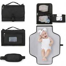 Changing Pads Shein Bebamour Portable Nappy Changing Mats With Wipes