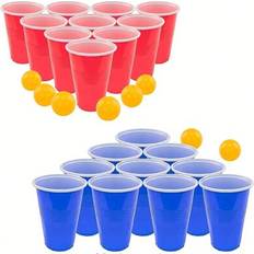 Drinking Games Shein Beer Pong Kit 1set
