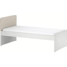 IKEA Beige Ramsängar IKEA Släkt Sängstomme Inkl Huvudgavel Vissle Beige 90x200 cm Ramsäng
