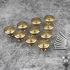 Shein Pack Of 20 Gold Minimalist Single Hole Cabinet Drawer Pull Handle