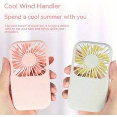 Shein Compact & Cute USB Rechargeable Fan