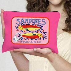 Polyester Cosmetic Bags Shein Retro Canned Sardines Cosmetic Pouch - Unisex