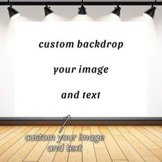 Shein Custom Image And Text Photography Backdrops