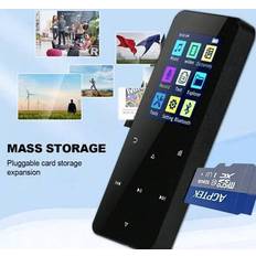 Shein Support 128GB Bleu.Tooth MP4 MP3 Lossless Music Player FM Radio Sport + 64GB Card