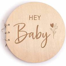 Sashes on sale Shein Wooden Baby Shower Guest Book 1pc