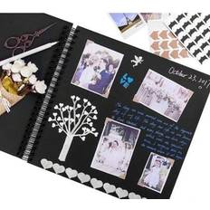Shein Scrapbook Kit Black A5 215 x 150 mm