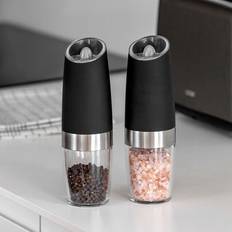 Set Med Elektrisk & Pepparkvarn Pepparkvarn, Saltkvarn