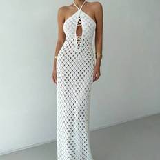 Shein Summer Crochet Dress - White