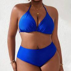 Elastane/Lycra/Spandex Tankinis Shein Sexy Tankini Swimsuit - Plus Size