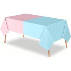 Plastic Table Cloths Shein Disposable Gender Reveal Party Supplies 1pc