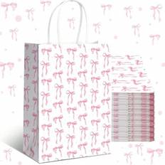 Shein Pink Bow Gift Bags 6pcs 12pcs