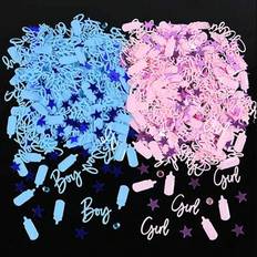 Text & Letters Confetti Shein Blue Pink Confetti Sequins 15g Bag