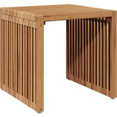 VidaXL Sideborde Havemøbler vidaXL Have 45x42,5x45 cm Solid Træ Teak Sidebord