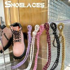 Pink Shoe Laces Shein 20pcs Multi-Color 6mm Wide 120mm Long Shoelaces