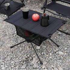 Shein Portable Folding Camping Table With Storage Organizer