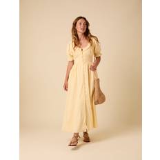 Nobody's child dress Nobody's Child Butter Yellow Flossie Midi Dress