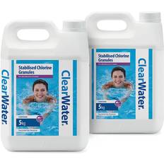 Disinfection on sale Clearwater Chlorine Granules 2 Pack 5 kg