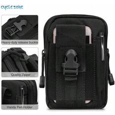 Green Bum Bags Shein Durable Phone Belt Bag Tactical Waist Pack - Camo