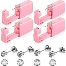 Transparent - Women Piercings Shein Ear Piercing Gun Kit Disposable Aseptic - Household