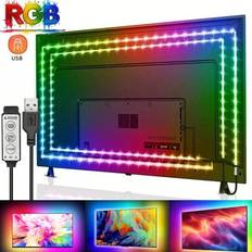 Shein Vibrant RGB 5050 LED TV Backlight 32.8ft To 3.28ft Light Strip