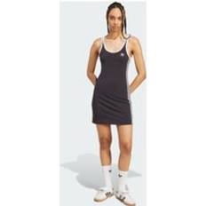 Adidas Svarta Klänningar adidas Adicolor 3-Stripes Tank Dress Mini - Black/White