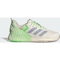Adidas 40 Træningssko adidas Dropset 3 Strength Training Shoes - Halo Silver/Semi Green Spark/Lime Burst